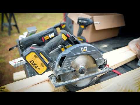 Cat® Power Tools: 18V Circular Saw with Brushless Motor