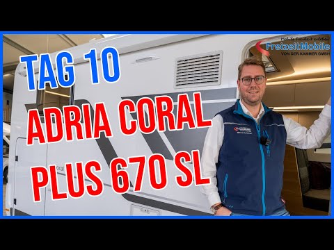 Adria Coral Plus 670 SL 2021 & Hausmesse Angebot Alden Sat-Anlage - Tag 10 Digitale Hausmesse 2020