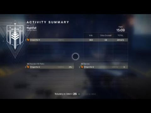 Solo Will of the Thousands Nightfall 200k+