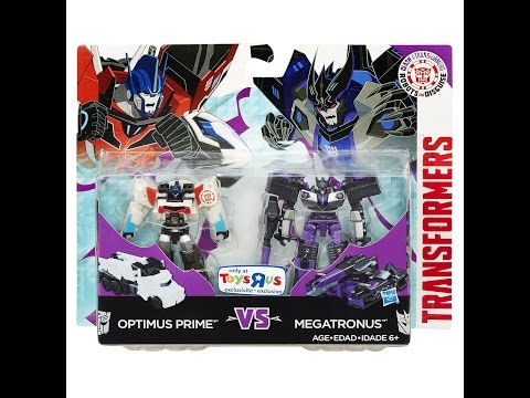Optimus Prime vs Megatronus - Transformers Robots In Disguise Legion Class
