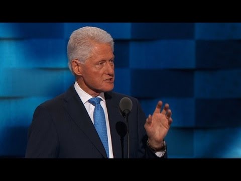 Bill Clinton's entire Democratic convention speech