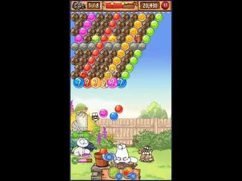 Simon's Cat Pop Time Level 307 - NO BOOSTERS 😺 | SKILLGAMING ✔️