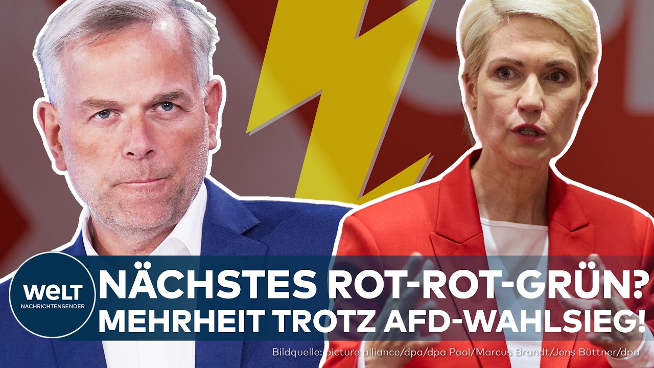 MECKLENBURG-VORPOMMERN: Macht Schwerin jetzt auf Berlin? Rot-Rot-Grün rückt näher trotz AfD-Sieg!