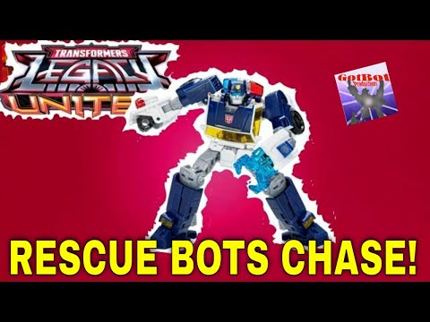 Transformers Legacy United Rescue Bots Chase - GotBot true review NUMBER 1139