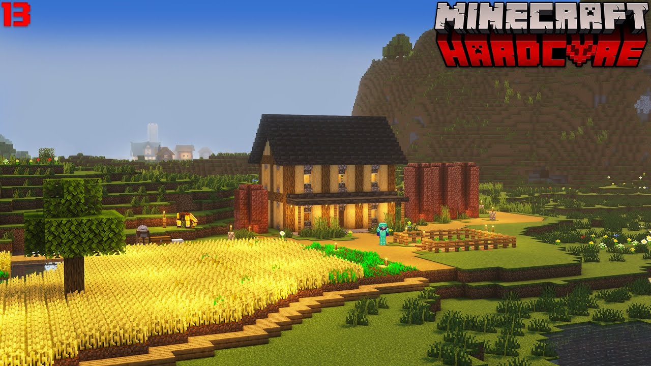 A Simple Farmhouse | Minecraft Hardcore [S11][E13]