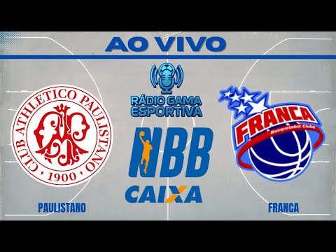 PAULISTANO (CAP) X  FRANCA ( SESI ) - NBB - AO VIVO - BASQUETE MASCULINO - 24.10.25