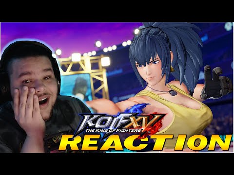She's Explosive - Leona Heidern Trailer Reaction - King of Fighters XV