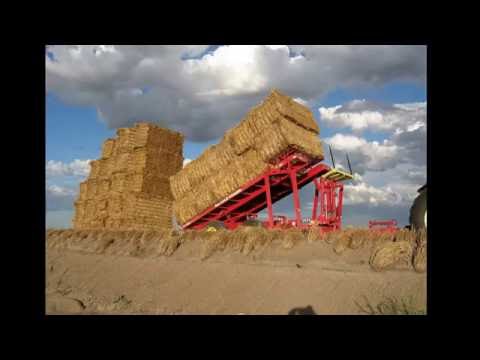 Efficient hay handling machinery