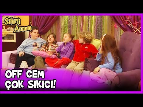 Çocuklar Film İzlemeye Çalışıyor - Sihirli Annem 52. Bölüm