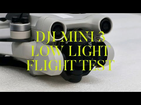 DJI Mini 3 Pro: Unboxing and first low light flight testing