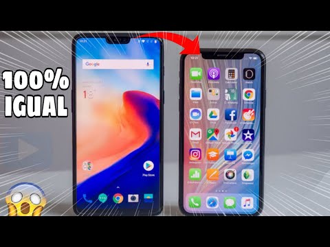COMO DEIXAR O ANDROID IGUAL AO IPHONE X