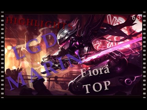 (60fps)~ LGD MaRin - Fiora vs Trundle - KR LOL Master - Highlights