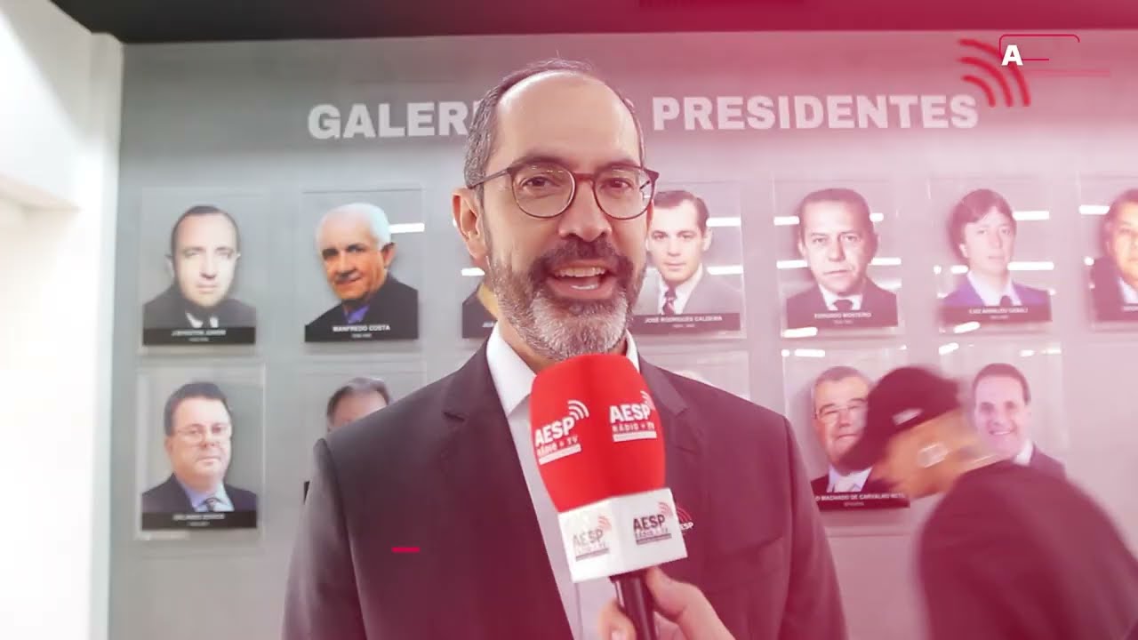 📣 RICARDO BRITO, Presidente do DesenvolveSP durante o lançamento do Desenvolve Radiodifusão na AESP
