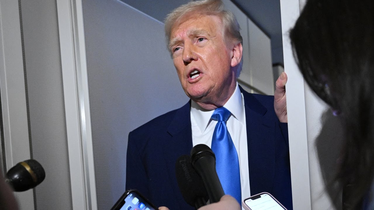 Trump doubles down on tariffs as markets tumble