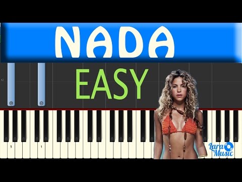 How to Play Shakira 'Nada' | Piano Tutorial (SHEET+MIDI)
