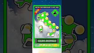 Bel Tempo, CALDO Anomalo Ovunque