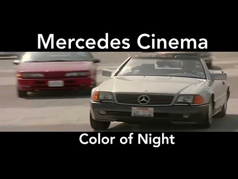 Color Of Night - Bruce Willis Car Chase Movie Clip - Mercedes-Benz SL500 R129