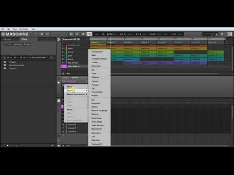 Maschine 101 - Filter Fade in Automation Your Track in Maschine 2.12 (how to)
