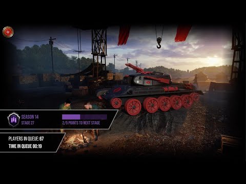 Weird WOT Console T-54 Mod 1 Glitch