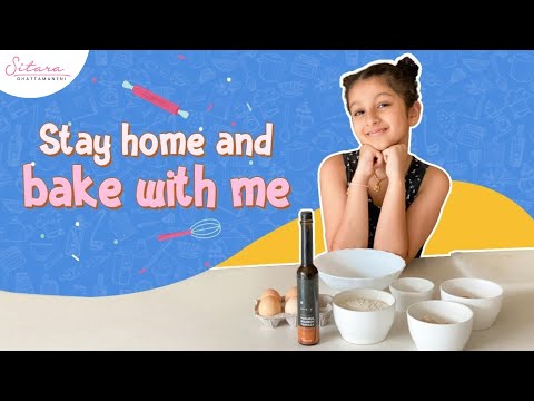 Stay Home And Bake With Me | Easy Cake Recipe | Sitara Ghattamaneni Channel