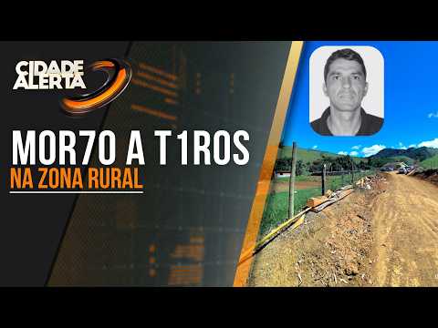 HOMEM É MORTO A TIROS NA ZONA RURAL DE ROSÁRIO DA LIMEIRA