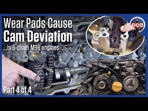 Don't neglect wear pads! How to fix camshaft deviation | Porsche 996/986 w/5-CHAIN ENGINES ONLY!
