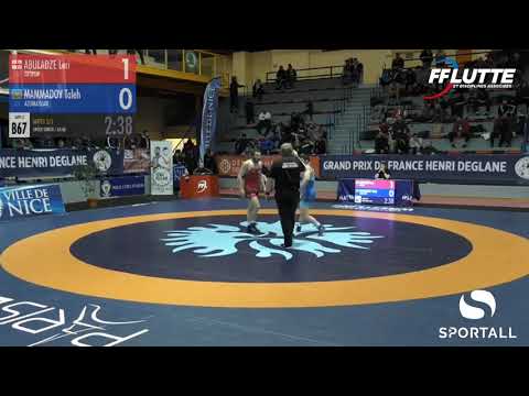 3-cü tur GR - 63 kg: Leri Abuladze (GEO) - Taleh Məmmədov (AZE)