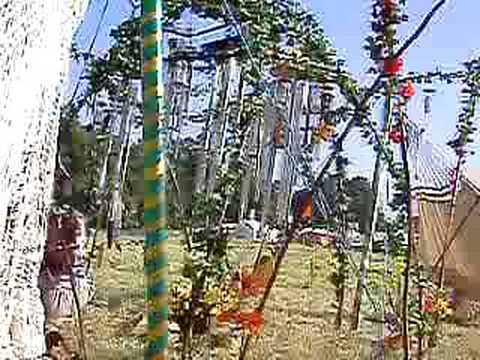 Tribal Earth 08 hammock garden and chimes