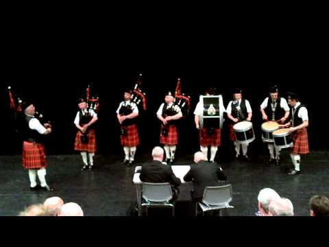 Essex Caledonian Pipe Band. Grade 4 mini band