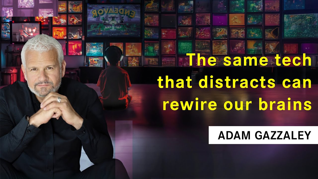 How video games can cure the attention crisis | Adam Gazzaley | @ShomaChaudhuryLL | SYNAPSE 2025