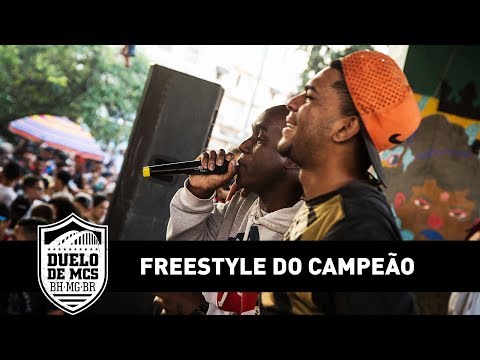Freestyle do Campeão Kraus part  Douglas Din e Champa - Tradicional - Duelo de MCs - 11/03/18