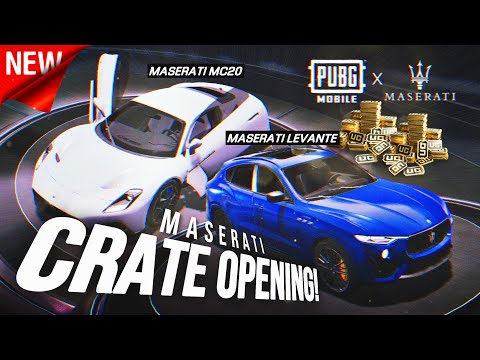 ATHENA vs MASERATI CRATE🤣 - PUBG MOBILE | UC CRATE OPENING