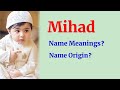Mihad name meanings | What is the meanings of Mihad? | Arabic names for boys | RP Dot Net