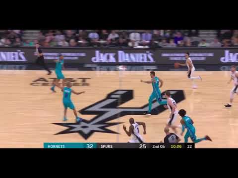 2 1000 Poeltl block leads to Bertans three