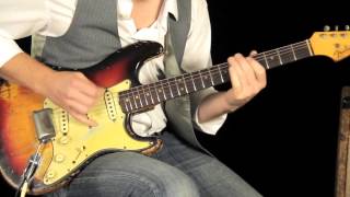 Video thumbnail for Vintage 1963 Fender Stratocaster Demo and Tone Review by MusicStoreLive.com