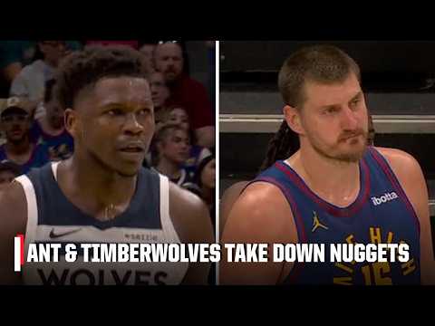 Ant-Man & the Timberwolves take down Jokic & the Nuggets for a revenge win 🔥 | NBA on ESPN