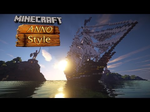 Minecraft Anno-Style • Minecraft-Multiplayer-Projekt • der Start