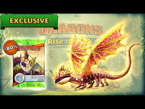 Dragons Ries of Berk - SOLAR FLARE - FIREWORM PRINCESS - Exclusive - Event - HD 1080p