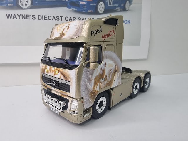 Vídeo relacionado con OPO 10 - Camión Miniatura a Escala 1/43 Compatible con Volvo FH16 2003 Moon Howler Tractor Hachette IXO CT005