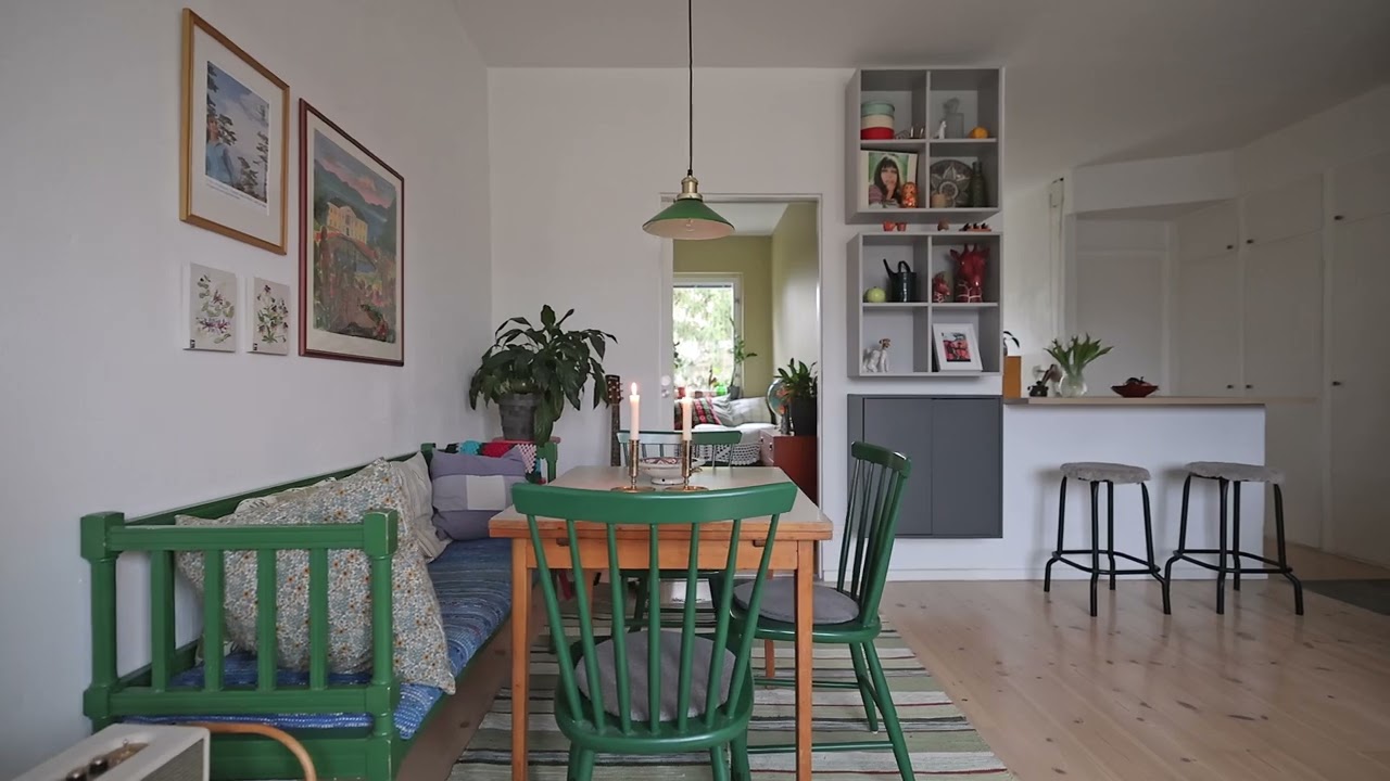 2 rum Lägenhet på Vattenledningsvägen 87, vån 3 av 3 Midsommarkransen Stockholms kommun - video