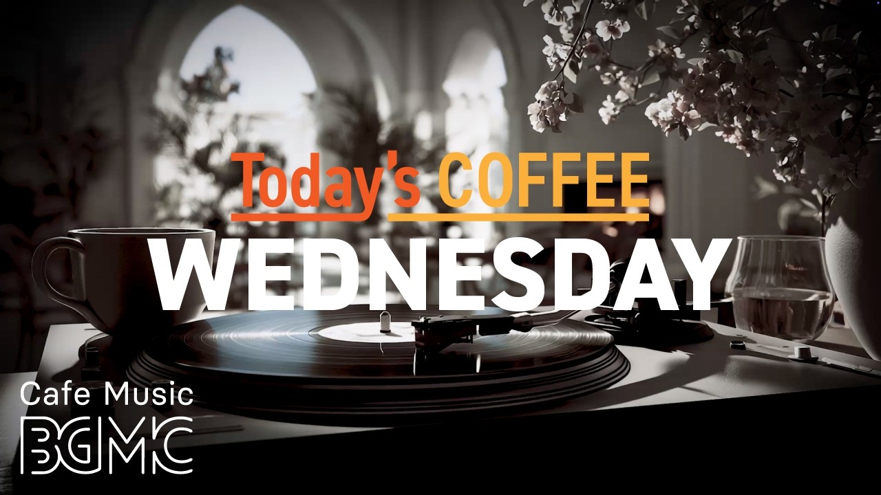 Today's COFFEE WEDNESDAY: Elegant Spring Cafe Music ☕ Piano & Guitar for Deep Study & Focus