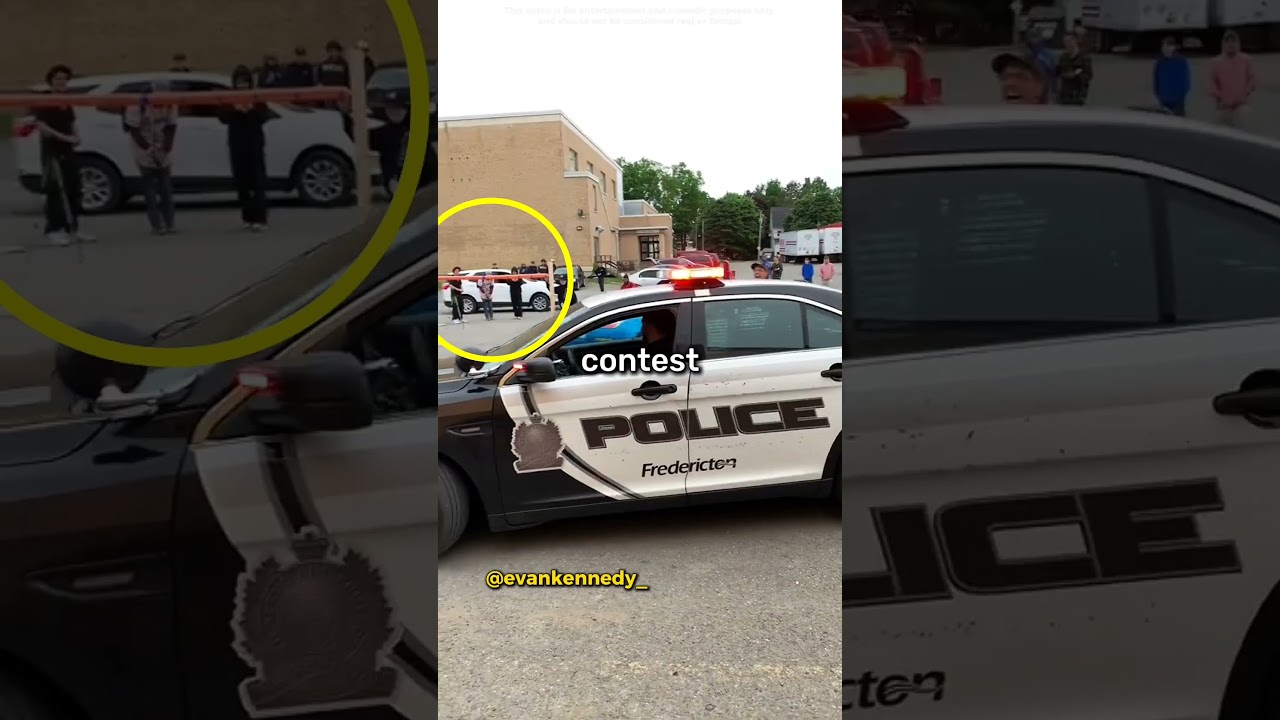 Cool Cop Surprises Everybody At A Car Meet!
