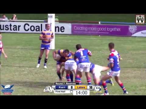 Real NRL Round 7 Reserve Grade Highlights - Kurri Kurri v Lakes
