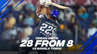 Odean Smith 28 from 8 vs Bangla Tigers | Day 7 | Player Highlights