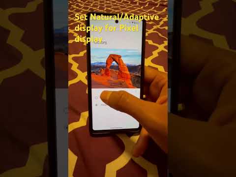 Google Pixel Vibrant Display Setting 📱 | Google Pixel Tips
