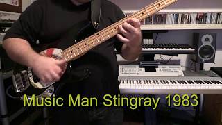 Bass Cover - Kajagoogoo - Frayo - with Fender Jazz Bass &amp; Music Man Stingray bass