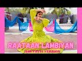 Raataan Lambiyan Haryanvi Version | Dance Cover| Renuka Panwar | Tanishk Bagchi | Dance With Shrija