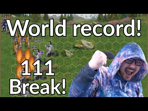 World Record!  Luna 111 break!  || Heroes 3 Challenge || Alex_The_Magician || Heroes 3 Shorts