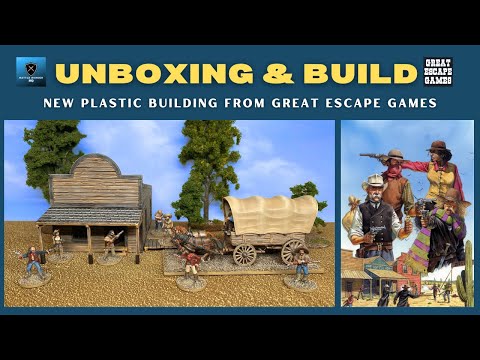 Great Escape Games: New Plastic Building Unboxing and Build