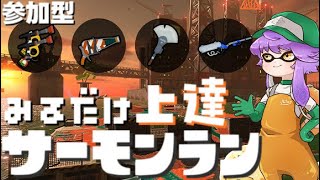 【参加型】見るだけ上達サモラン！4kムニエールでジョー狩り🐋カンスト291回【スプラトゥーン3/サーモンランNW】